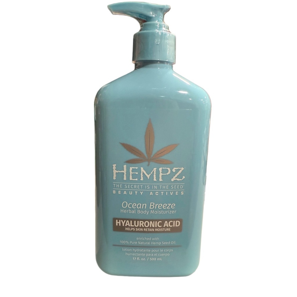 Hempz Ocean Breeze Herbal Body Moisturizer – Hyaluronic Acid – 17 fl oz SEALED
